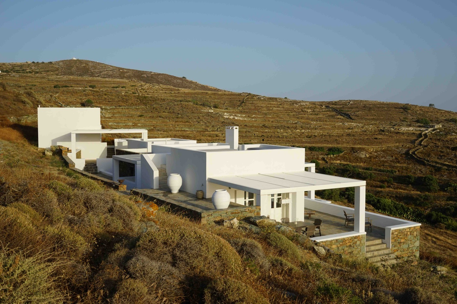 Architecture - Maison - Maisons privées. Folegandros, Grèce